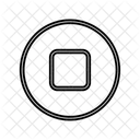 Stop Circle Halt Icon