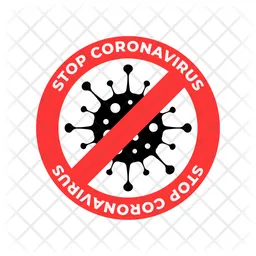 Stop coronavirus  Icon