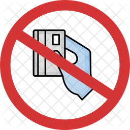 Stop Credit card  Icon