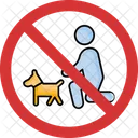 Stop  Dog  Icon