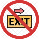 Stop Exit  Icon