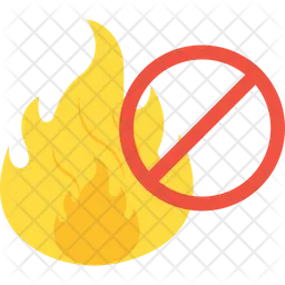 Stop fire  Icon