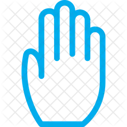 Stop Hand  Icon