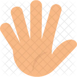 Stop Hand  Icon