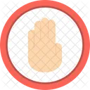 Stop Hand Stop Hand Icon
