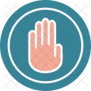 Stop Sign Hand Icon