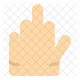 Stop Hand Gesture  Icon