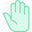 Stop Hand Gesture Icon