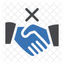 Stop Handshake Socialdistance Icon