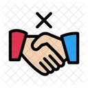 Stop Handshake  Icon