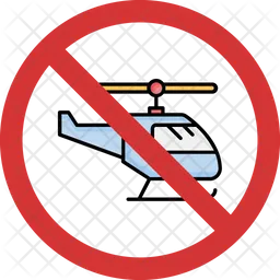 Stop Helicopter  Icon