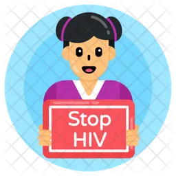 Stop Hiv  Icon