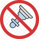 No Horn Horn Not Allowed Horn Prohibition Icon