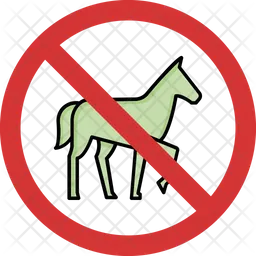 Stop Horse  Icon