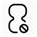 Stop Hourglass Time Icon