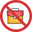 Stop Luggage  Icon