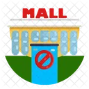 Stop Mall Travelling Icon