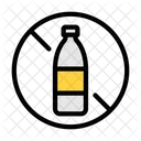 Stop Plastic Bottle  Icon