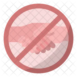 Stop shaking hands  Icon