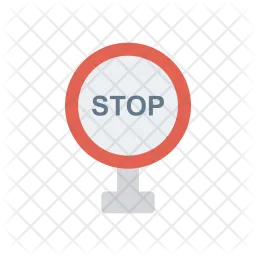 Stop sign  Icon