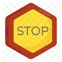 Stop Sign Stop Board Stop Symbol Icon