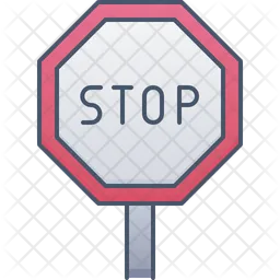 Stop Sign  Icon