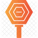 Stop Sign Traffic Intersection Icon