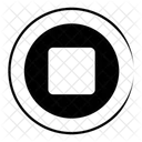 Stop Sign Block Sign Icon
