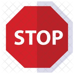 Stop Sign  Icon