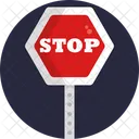 Stop Sign Road Sign Icon