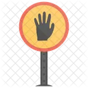 Stop Sign Hand Icon