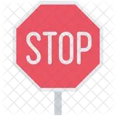 Stop Sign Stop Board Stop Icon
