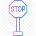 Stop Sign Stop Board Icon
