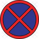 Stop sign board  Icon