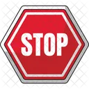 Stop Sign  Icon