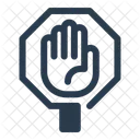 Stop Sign Red Halt Icon