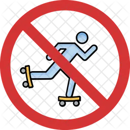 Stop Skating  Icon
