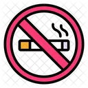 No Smoking No Cigarette Stop Smoking Icon