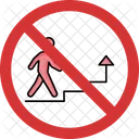 Stop stair  Icon