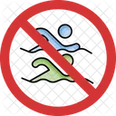 Stop Swimming race  Icon