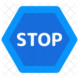Stop Symbol  Icon