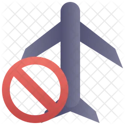 Stop Travel  Icon