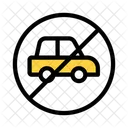 Stop Vehicle Restricted Vehicle Restricted Car Icon