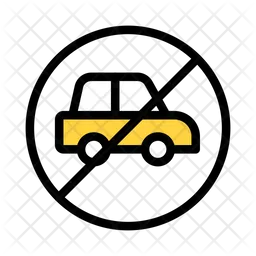 Stop Vehicle  Icon