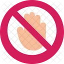 Stop Violence Anti Crime Non Aggression Icon