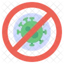Stop Control Virus Icon