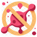 Virus Ban Infection Icon