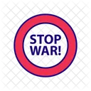 Stop War Peace Peaceful Icon