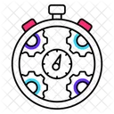 ストップウォッチ、時計、分 アイコン
