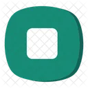 Stopp Spieler Video Symbol